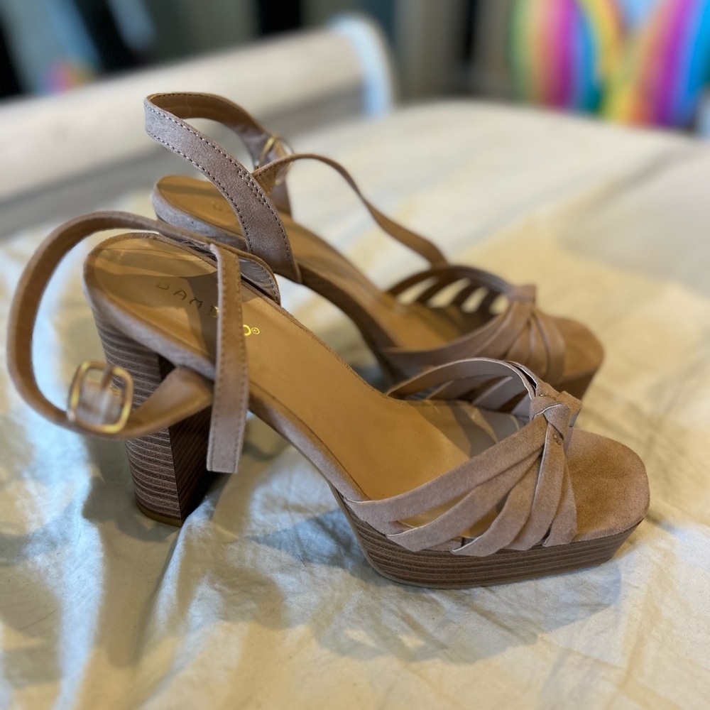 Brown & Tan heels